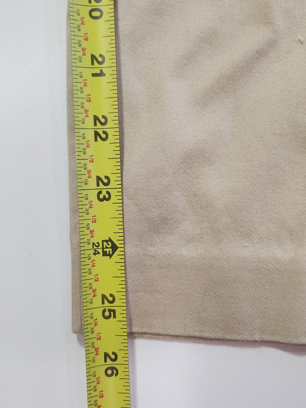 Lauren Ralph Lauren Womens Khaki Beige Chino Pants Sz 10 Cotton Stretch Straight - Picture 12 of 12